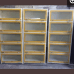 Iron Library Shelves