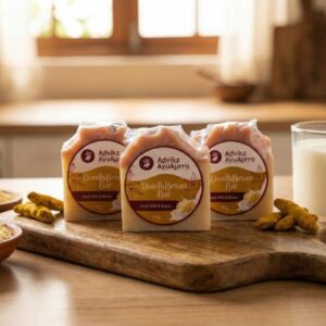 Doodh Besan Ayurvedic स्नान बार