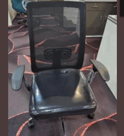 Black Revolving Office Chairs