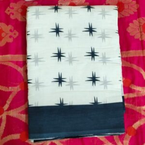 Off White Cotton Saree