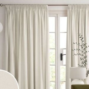 Classic Cream Pencil Pleat Curtains