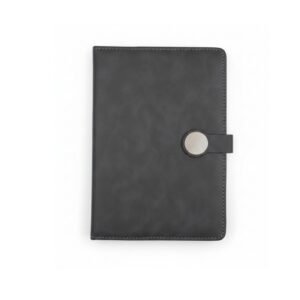 Leather Diary with Circular Magnetic Snap1