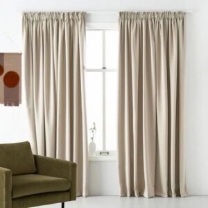Luxe Textured Linen-Blend Drapes