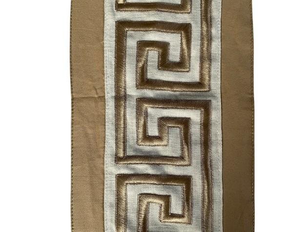 LuxeHome Premium Greek Key Border Cotton Bedsheet Set with Matching Pillow Covers6 LuxeHome Premium Greek Key Border Cotton Bedsheet Set with Matching Pillow Covers