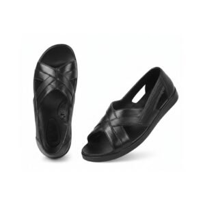 Men's Classic Black Comfort Sandals