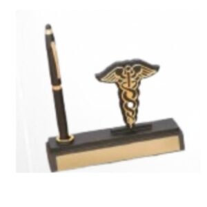 Premium Doctor’s Pen Stand with Caduceus Emblem (RC-12-1403)