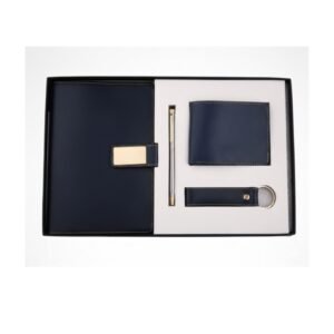 RC-540 Executive 4-in-1 Gift Set Magnetic Diary, Wallet, Pen & Keychain