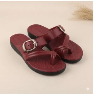 "Women’s Ergonomic Cross-Strap Toe-Ring Sandals with Adjustable Buckle" "Women’s Ergonomic Cross-Strap Toe-Ring Sandals with Adjustable Buckle 1"