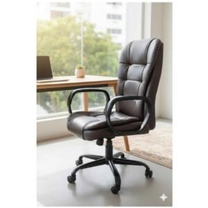 Deep Espresso Padded Manager Chair