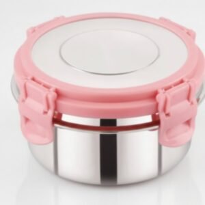FreshLock Pro: Stainless Steel Insulated Tiffin with Leak-Proof Clip Lid