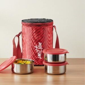 Milton Executive Insulated Foodie Tiffin Set with Premium Carry Case