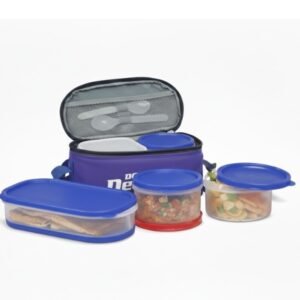 Milton Executive Mini Lunch – Insulated Tiffin Set with Cutlery