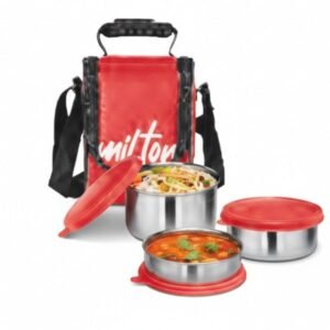 Milton Insulated Executive Lunch Box Set with Premium Fabric Carry Bag
