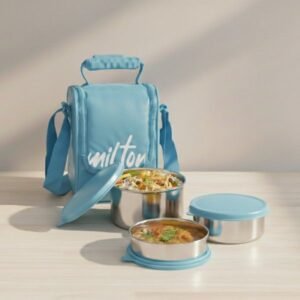 Milton Insulated Executive Lunch Box Set with Premium Fabric Carry Bag