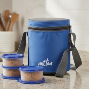 Milton Insulated Foodie Tiffin Set with Premium Fabric Carry Case