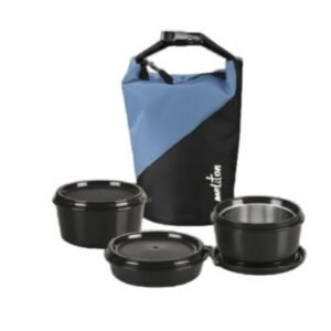 Milton Micro-Meal Insulated Lunch Bag with 3 Stainless Steel Containers
