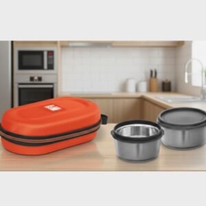 Nutria Pro-Series Microwavable Stainless Steel Executive Lunch Hub