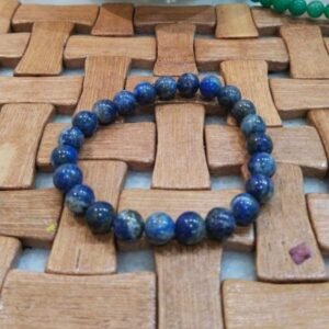 Premium Natural Lapis Lazuli Gemstone Healing Bracelet for Wisdom, Intuition & Inner Truth
