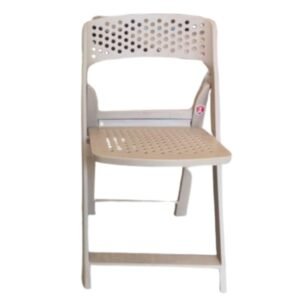 Premium Ventilated Resin Folding Chair – Ergonomic & Weather-Resistant