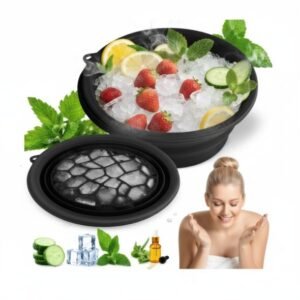 Silicon Ice Face Bowl